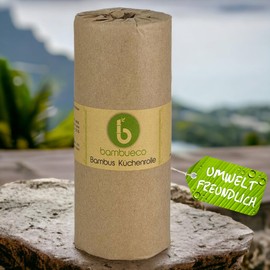 Bamboo All-Purpose Towels - Kitchen Roll - Washable Household Towels - Extremely Absorbent and Tear-Resistant than Normal Kitchen Towels - Replaces up to 60 Household Rolls - 4 Rolls