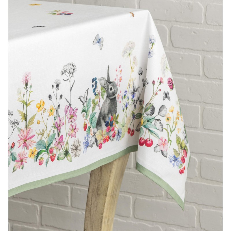 Maison d' Hermine Table Cloths 100% Cotton 140cm x 230cm