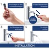 4 x M16.5 Perlator Screw-In Aerator with Key Full Flow