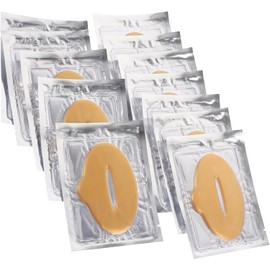 VICASKY 25piezas Mascarilla Labial de Gel Nutritiva para Labios Secos Almohadillas Hidratantes Cuidado Labial Mascarilla Antisequedad para Dormir Unidades