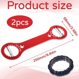 Centerlock Key, Centre Lock Tool, Bottom Bracket Tool, BB Key, Bicycle Repair, Centre Lock Tool Brake Disc, Bottom Bracket Bicycle Compatible with Dub/Tl-Fc32 25 24