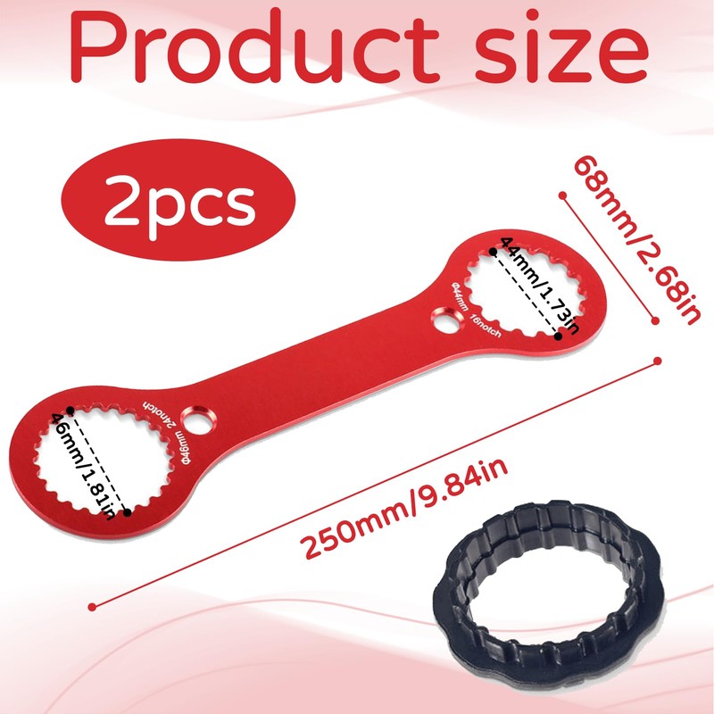 Centerlock Key, Centre Lock Tool, Bottom Bracket Tool, BB Key,