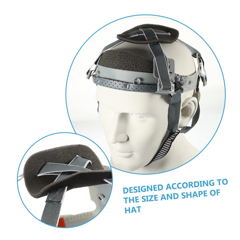Angoily Safety Helmet Lining, 2 Pieces Helmet Lining, Hat, Bump