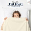 Rohi Microfibre Double Flat Sheet Cream – Comfy Soft &