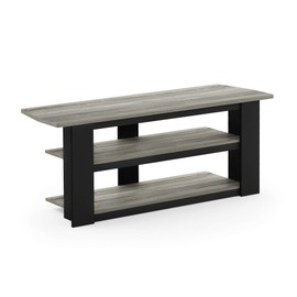 FURINNO Parsons 42-in TV Entertainment Center, French Oak Grey
