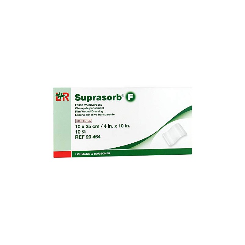 Suprasorb F 10 x 25 cm, 10 Stück