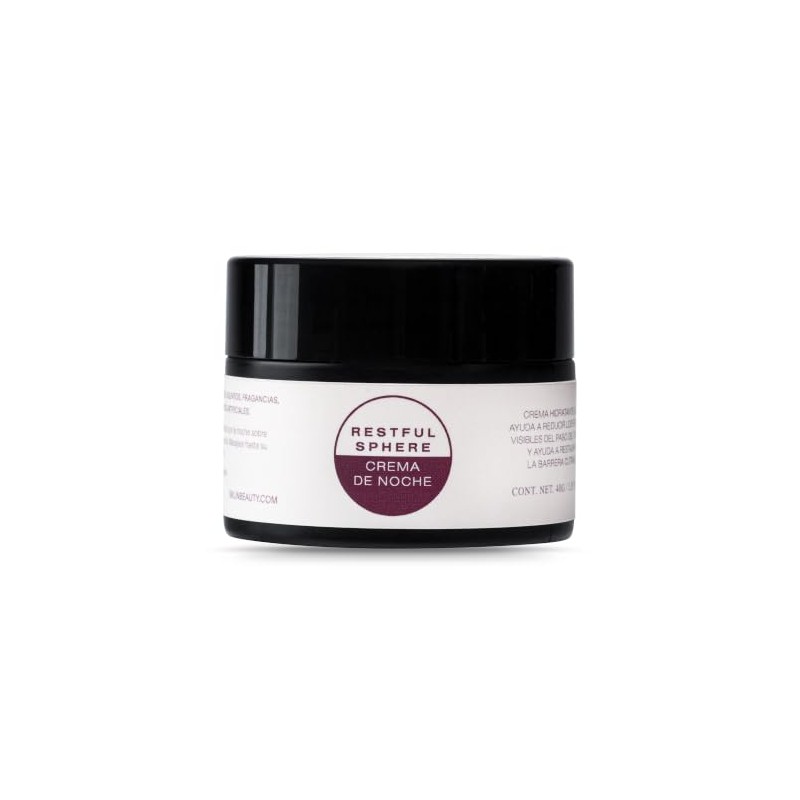 Crema de Noche Restful Sphere - Hidratación Regeneradora con Karité,
