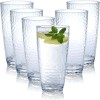 does noy a[pply Set of 6 Large Water, Tumbler Set