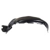TRQ Front Left Inner Fender Liner Black Drivers Side Compatible