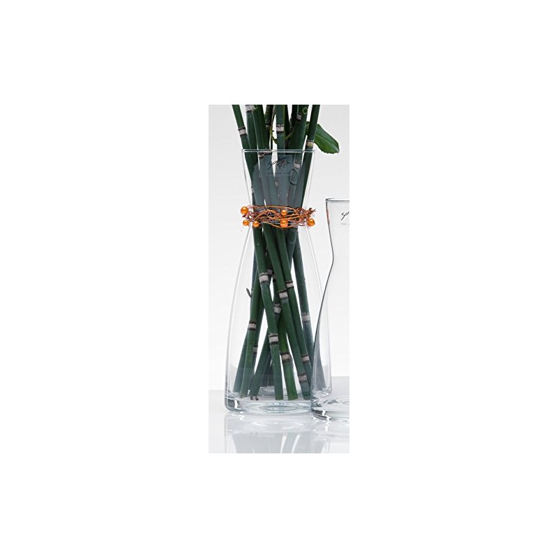 Glasvase Cone klar rund 26 cm Ø 10,5 cm von