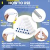 Nuenen 40 Pcs 6 Inch Foam Paint Rollers Mini Paint