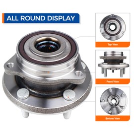 PAROD [Set of 2 513324 Front Wheel Hub & Bearing Assembly Compatible with 2011-2023 Dodge Durango, 2011-2021 Jeep Grand Cherokee, 2022 Grand Cherokee WK,5Lugs