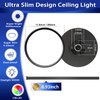 MODERN 6 Pack 28W 3200lm Flush Mount LED Ceiling Light,