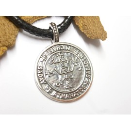 Silver pendant "Archangel Michael", made of solid sterling silver, protective symbol, jewellery, unisex, Sterling Silver