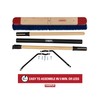 Harper 24 Inch Push Broom with Stiff Bristles, Premium Heavy