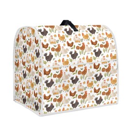 TOADDMOS Chicken Print Stand Mixer Cover,Kitchen Mixer Cover Compatible with 6-8 Quart,Kitchen Aid Covers for Stand Mixer Assecories
