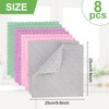 SAYAPE Double-Sided Cleaning Rags - Multipurpose Non Scratch Wire Dishcloth