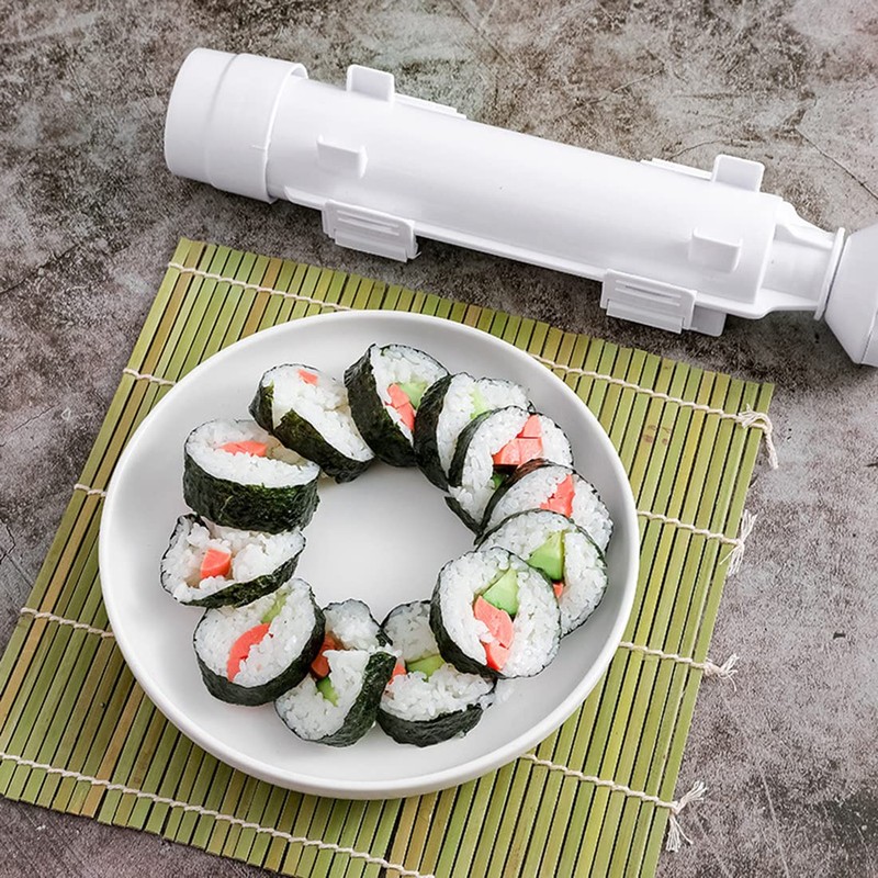 WDOPEN Mold Bazooka Roll Sushi Maker Making Tool Rice Roller