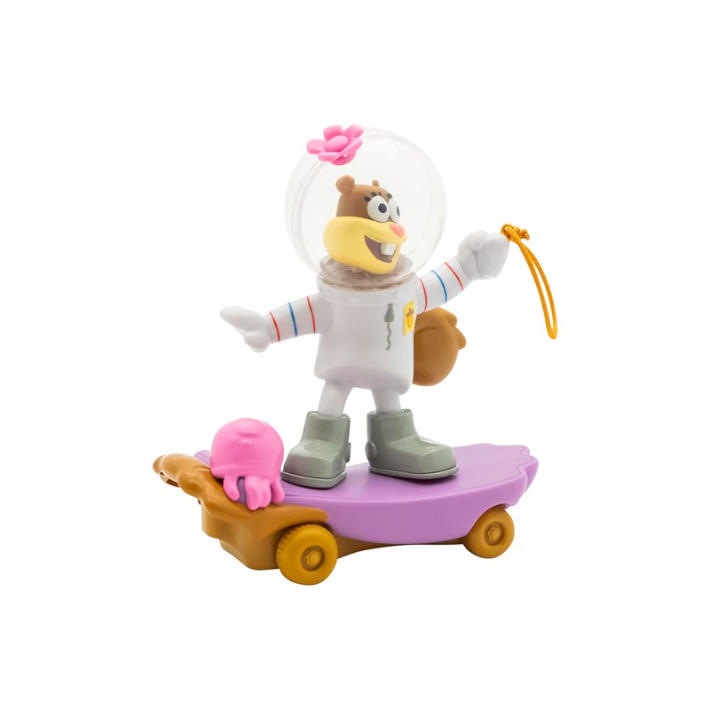 SpongeBob SquarePants, Jelly Fishinâ Gliders Sandy Cheeks, 5â€ Pull-Back Racing