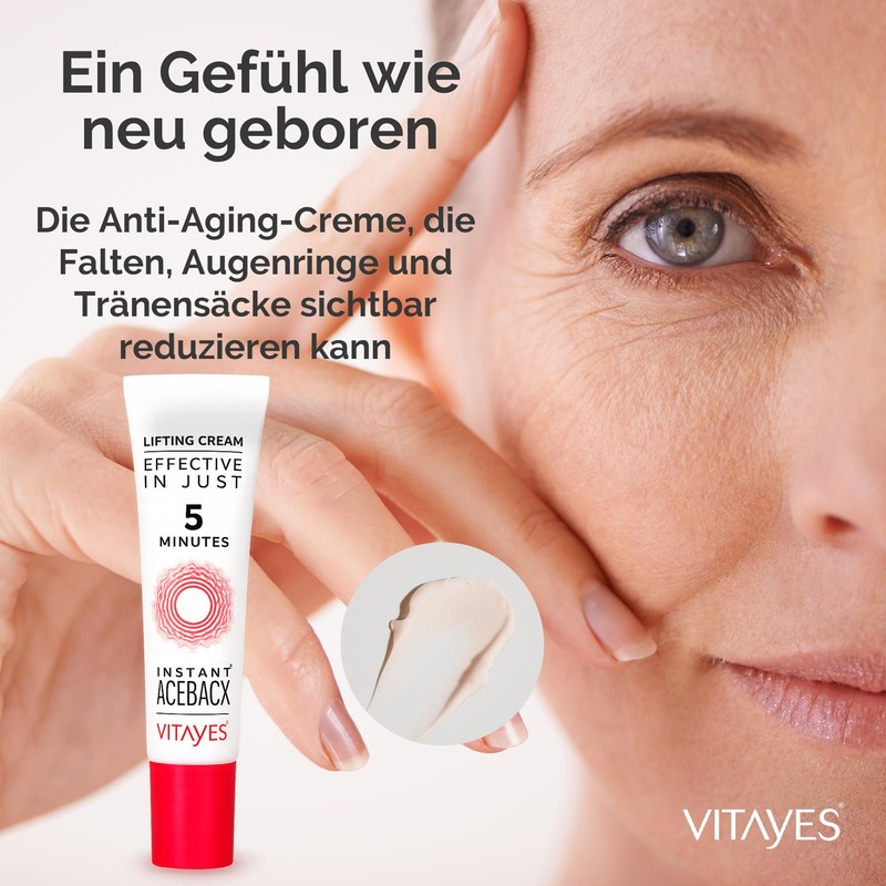 - Instant Ageback (7ml) Lifting Cream For Wrinkles, Bags And