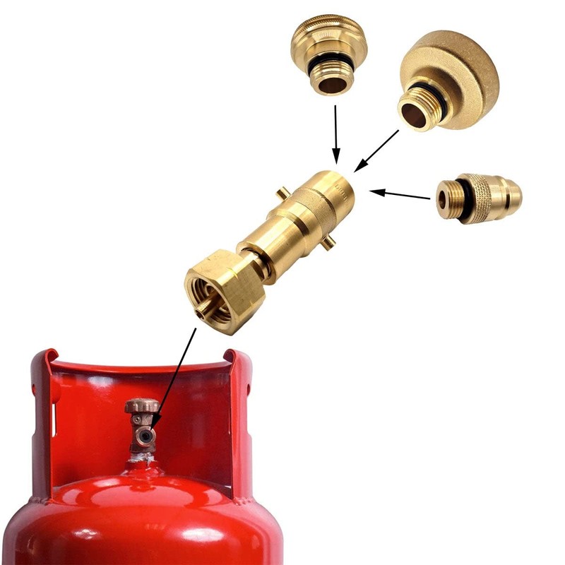 DN Autogas Parts LPG GPL Gas Bottle Refill Adapter Set