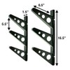 StoreYourBoard Lacrosse Stick Wall Storage Rack, Lax Sticks Pads and