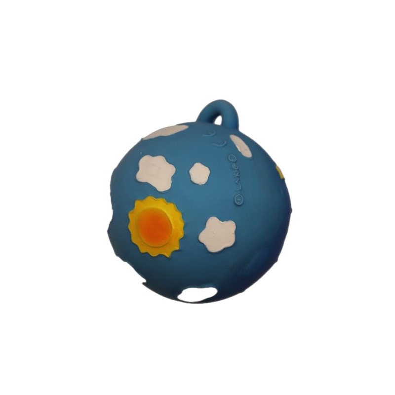 Lanco 8424678912427 Ball Day and Night; 100% Natural Rubber, Blue,