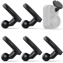 5 Pcs Sticky Mounting Brackets for Use with Garmin Dash Cams – Fits Mini 2/3, 45–67W, Tandem, X Series & Speak Devices, Low Profile Design