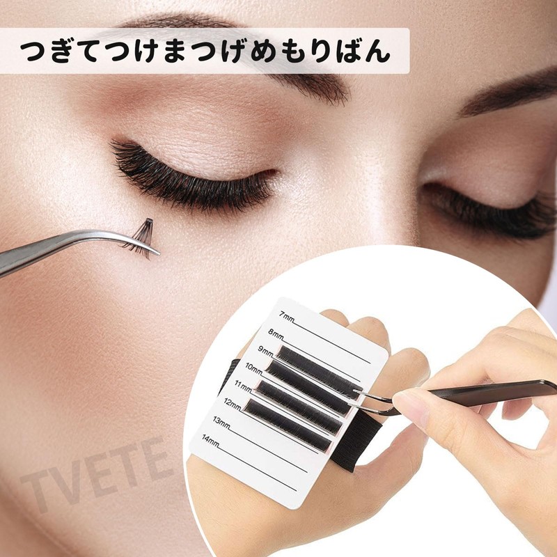 アクリル まつ毛 する つけまつげグルーパレット まつげ整理パレット まつげ収納ボード まつ毛 エクステ キット 個別