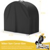 STARTWO Miter Saw Cover, Waterproof Dustproof Portable Table Saw Cover,Fit