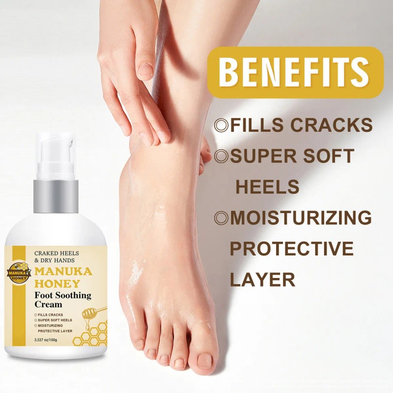 Sequedad, Agrietamiento Y Descamación De Los Pies Con Crema