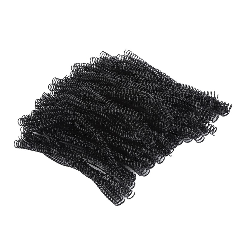 100PCS Binding Spiral 14.3mm Diameter 48 Teeth 4:1 115 Pieces