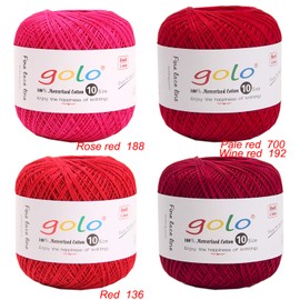 golo Crochet Thread size 10 Yarn for hand knitting crochet yarn