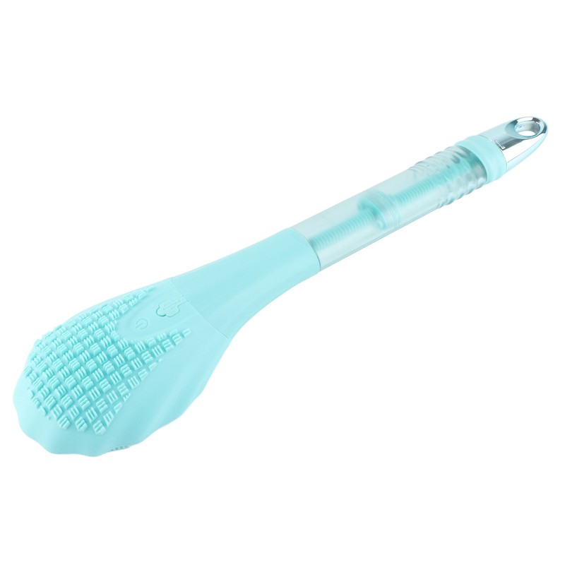 Body Scrubber Shower Brush Massaging Silicone Waterproof Electronic Exfoliating Bath