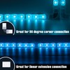GXILEE Solderless Led Light Connectors 4 pin 10 Pack and
