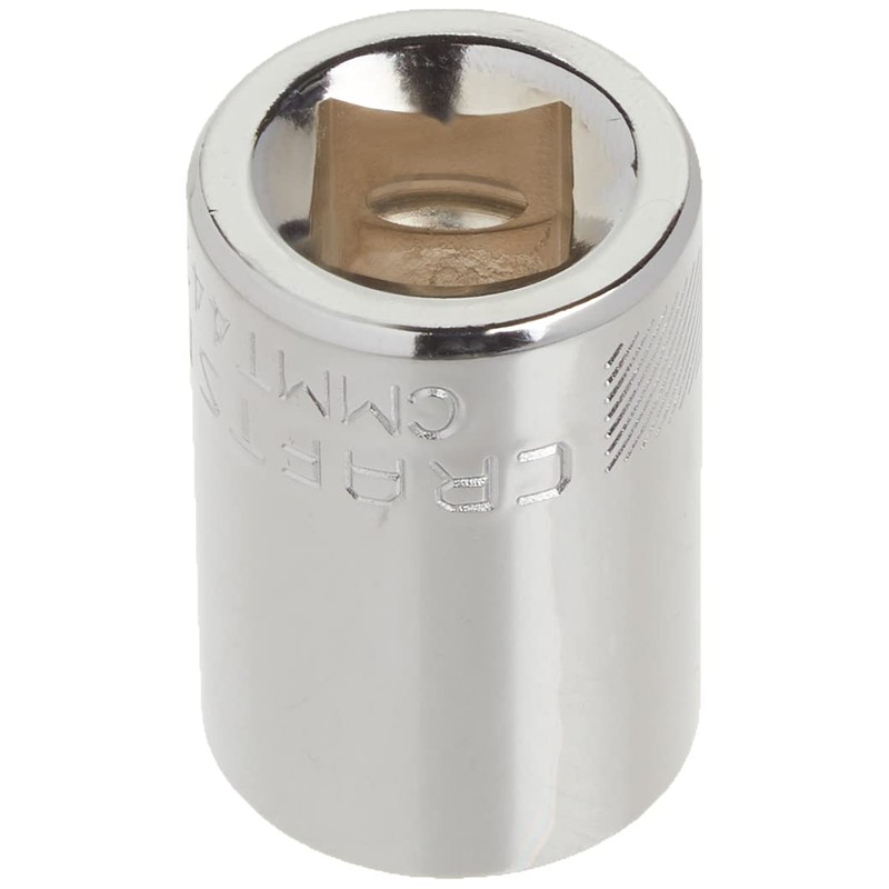 CRAFTSMAN Shallow Socket, Metric, 1/2-Inch Drive, 19mm, 12-Point (CMMT44238)