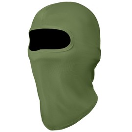 UNCO- Balaclava Face Mask, Army Green Ski Mask for Men & Women, Full Face Mask, Face Mask for Winter, Balaclava Ski Mask, Face Cover, Ski Face Mask, Ski Balaclava Men