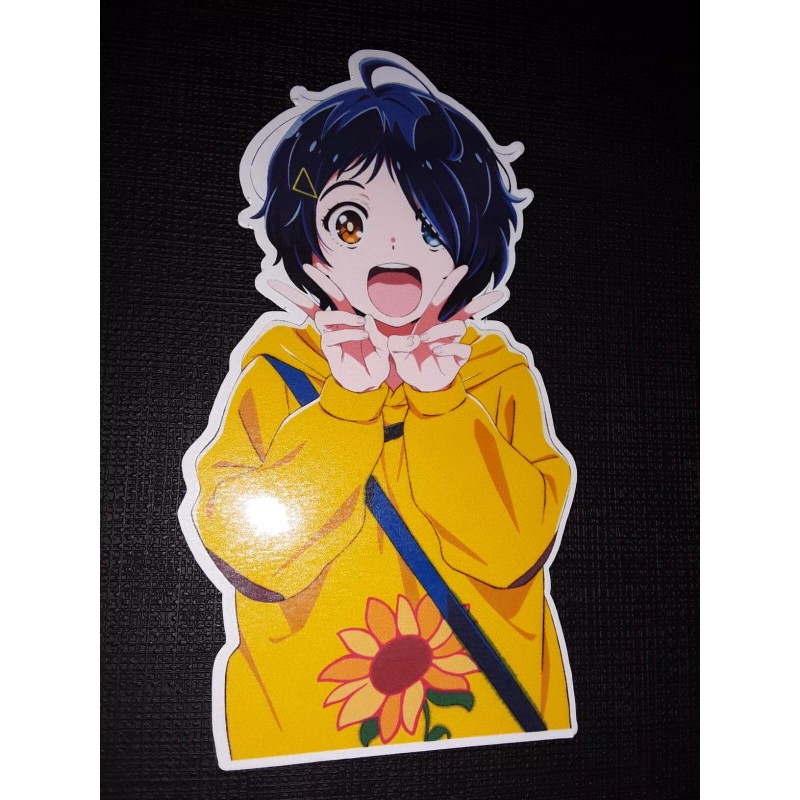 Ai Ohto from Wonder Egg Priority Glossy Sticker Anime Appliances,