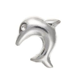 Designer Inspirations Boutique Pair of Dolphin Nose Studs - 925 Sterling Silver