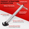 SHALL Telescoping Basin Wrench, Adjustable Sink Wrench with 10'' to