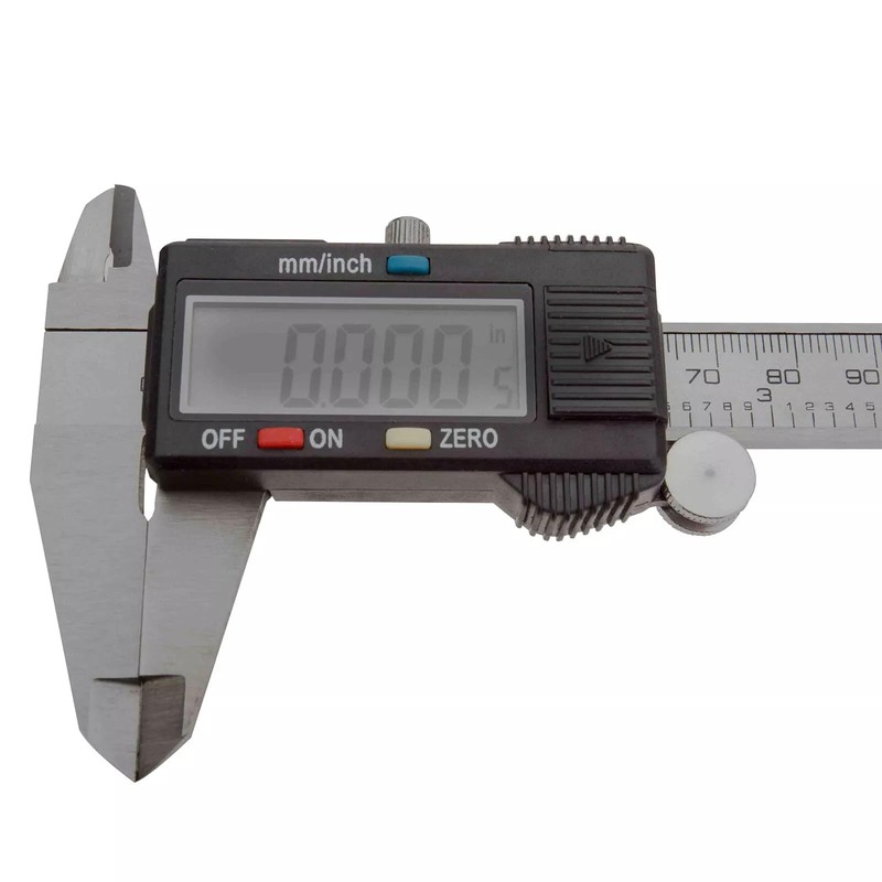 4YourHome 6" Digital LCD Vernier Caliper Guage Stainless Electronic Measurement