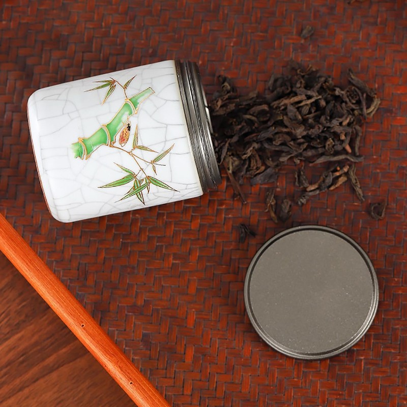Tea Can, Tea Tin, Tea Container for Tea, Handmade Matcha