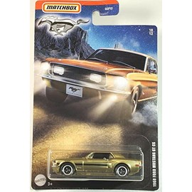 Matchbox 1968 Ford Mustangs GT CS 10/12 Gold