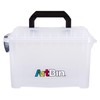 ArtBin 6815AG Mini Sidekick Tragetasche, tragbarer Kunst-und Handwerks-Organizer mit Griff,