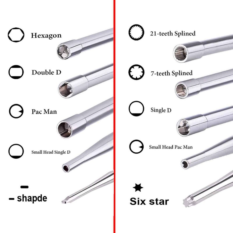(10pcs) Carburetor Adjustment Tool kit for Common 2 Cycle Small