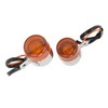 1Pair Motorcycle Turn Signal Light 6V Stylish Sturdy High Brightness