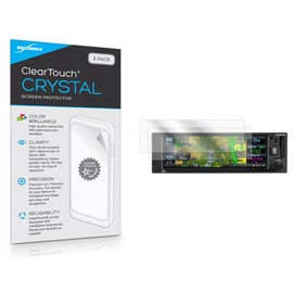 BoxWave Screen Protector Compatible with Garmin GNX 375 - ClearTouch Crystal (2-Pack), HD Film Skin - Shields from Scratches for Garmin GNX 375, Garmin GNX 375 | GNC 355