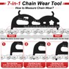 REJOECE Bike Chain Repair Tools Kit, Fit for Bicycles 6-12