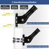 NQ Adjustable Flag Holder, 2.5 cm Diameter, Bracket for Flagpole,