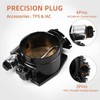 MUGE RACING 102mm Throttle Body Assembly with TPS IAC Throttle